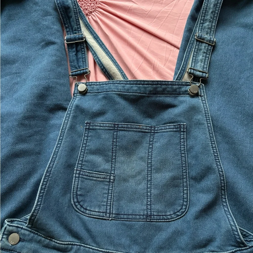 Blue Denim Overalls - Picture 2 of 7